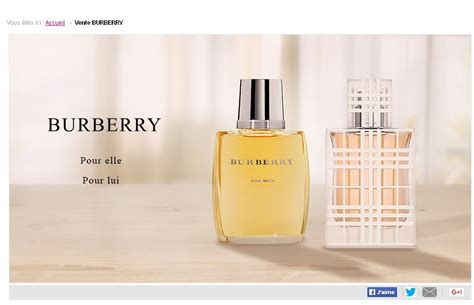 vente privee burberry parfum|Burberry perfume website.